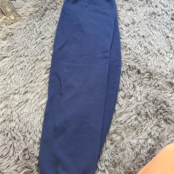 ⭐️PINK Victoria's Secret Blue Sweatpants & Hoodie Set - Picture 4 of 5